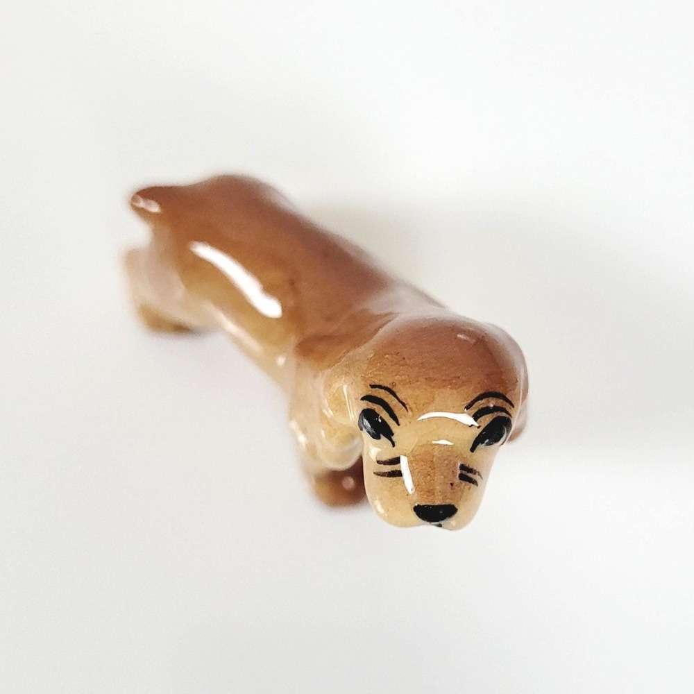 Vintage Hagen-Renaker Miniature Cocker Spaniel Dog Figurine, fawn- standing- 60s - Picture 10 of 16
